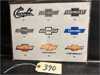 Chevrolet Metal Sign