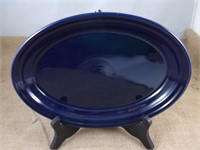 Cobalt Small Oval Platter