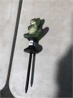 Frog hose guard - cast iron