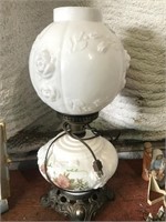 Gone With The Wind Hurricane lamp 21in tall