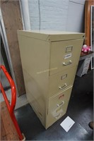 4-drawer metal filing cabinet-no key