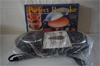 Perfect Pancake Maker & Electric Double Burner