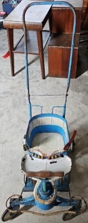 vintage baby stroller