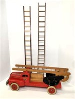 Vintage Brio Wood Firetruck