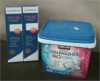 Box-Dishwasher Pods & Water Filters