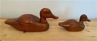 Hand Carved Wood DUCK DECOYS