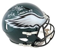 Eagles Brian Dawkins Signed Helmet JSA