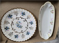 Lot of 2 Collectible Porcelain DIshes