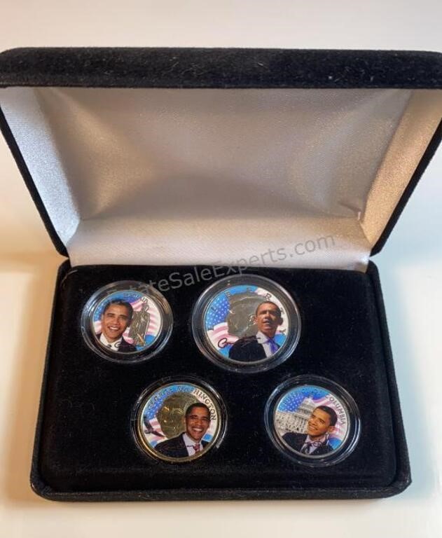Obama Commemorative Coin Set