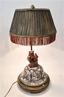 JAPANESE IMARI LAMP