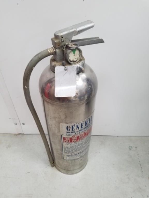 Vintage water or antifreeze 25 inch tall fire