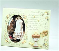 JHS Communion Prayer picture frame