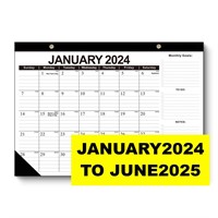 Kyweel 2024-2025 Desk Calendar, 18 Month Desk Cale