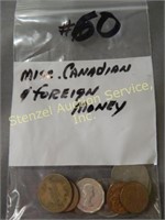 Misc. Canadian & Foreign Money