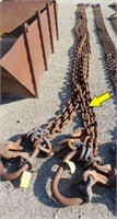 2-Legged Rigging Chain, 1" x 30'L,