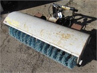 Uni-tatch system PTO sweeper. Measures 51" wide.