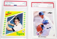 1990 & 1982 Graded Cards, Nolan Ryan, Trammell