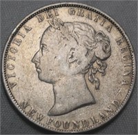 Canada Newfoundland 50 Cents 1899 Wide 9