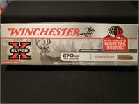 40) Winchester 270Win power point ammo