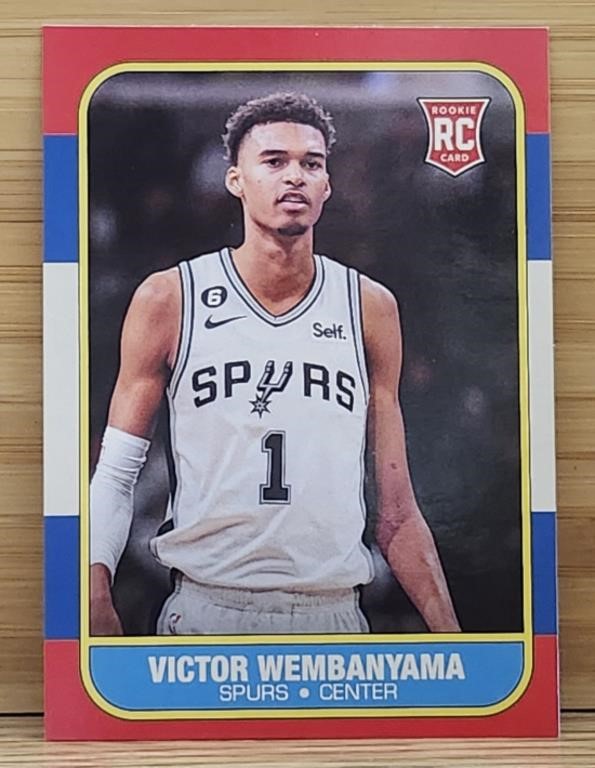 Victor Wembanyama Spurs Rookie Card