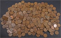 (500) MIXED DATES WHEAT CENTS