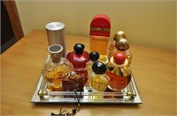 Womens Perfumes & Display Tray