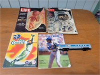 LIFE Magazines, Sports Magazines & HO Train