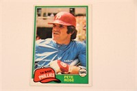 1981 Topps Pete Rose no. 180
