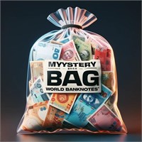 Premium Banknotes Mystery Bag - Canada, USA, World