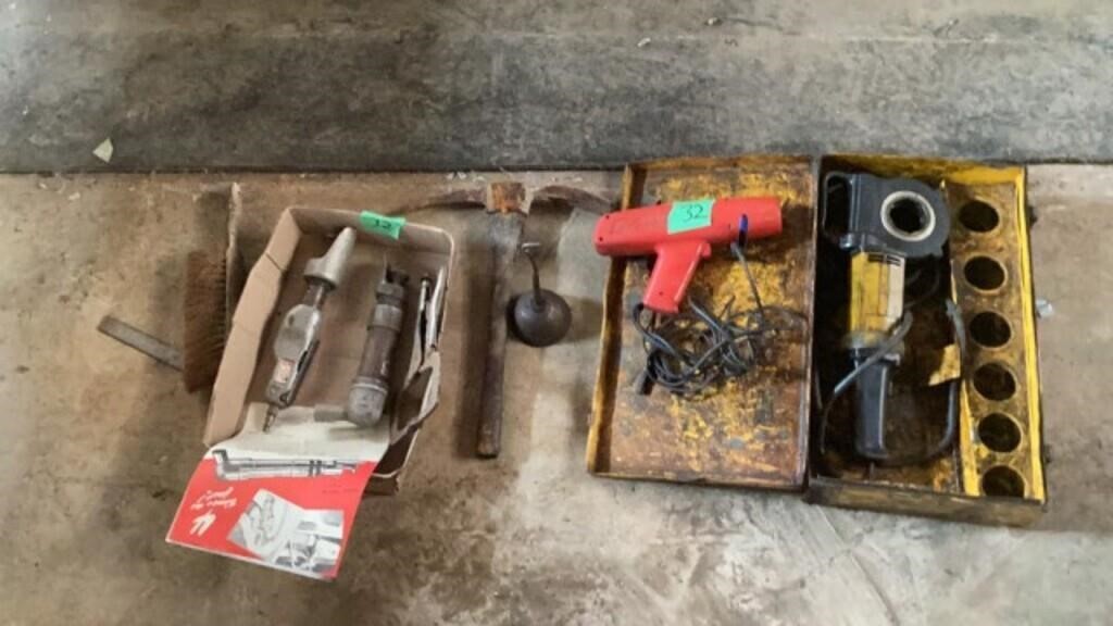 Timing Gun, Pick, Air Tools, Etc