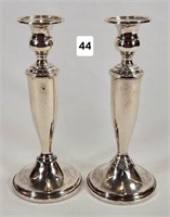 Sterling 8" Candle Sticks