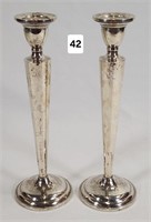 Sterling Silver 10" Candle Sticks