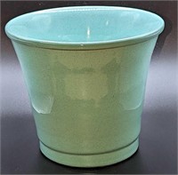 Vintage Turquoise Ceramic Planter