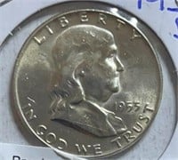 1953D Franklin Half Dollars