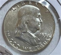 1953 Franklin Half Dollars