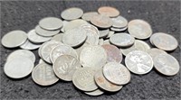 (50) 1943-D Steel War Cents