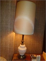 2 Table Lamps - Milk Glass Font