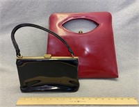 Vintage Berne & Coblentz Patten Leather Handbags