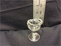 "M" Clear Glass Paneled Eye Wash Cup