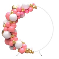 6.6ft Round Backdrop Stand, Stable Circle Balloon