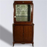 EXCEPTIONAL FRENCH EMPIRE STYLE VITRINE