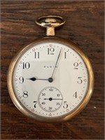 Gold Filled Elgin Pocket Watch 1 1/4"