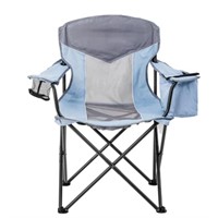 Ozark Trail Oversized Mesh Cooler Chair  Aqua/Grey