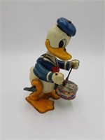 Donald Duck The Drummer 1950's Toy 12F