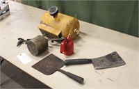 Vintage Tools Including Air Oil Can, Wrenches,