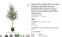 New Artificial Olive Tree In Box