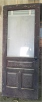 Wood Door w/Glass