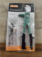 3 in 1 riveter kit- open package