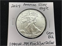 2024 American Eagle Silver Dollar