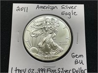 2011 American Eagle Silver Dollar